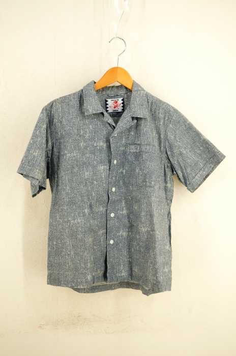 SON OF THE CHEESE (サノバチーズ) CAMBRIC SHIRTS オープンカラーシャツ メンズ トップス