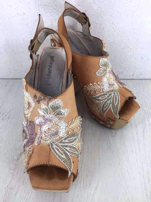 Jeffrey Campbell（ジェフリーキャンベル） 刺繍サボサンダル レディース シューズ
