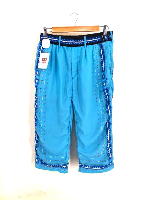 MUZE(ミューズ) EASY PANTS(TURQUOISE) メンズ パンツ