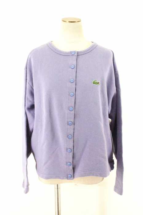 CHEMISE LACOSTE（シュミーズ ラコステ） 刺繍入りスウェットカーディガン レディース トップス