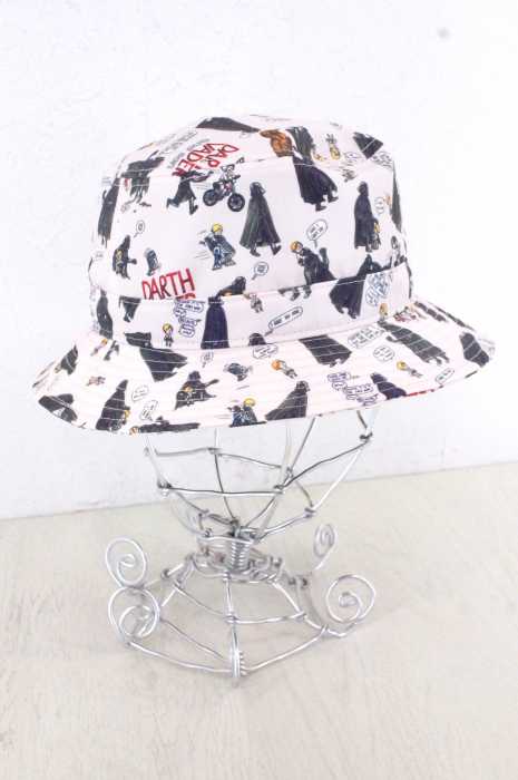 DARTH VADER and son×CA4LA　（） 総柄バケットハット レディース 帽子