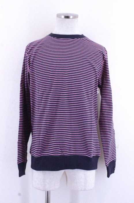 STUSSY (ステューシー) ボーダークルーネックスウェット メンズ トップス
