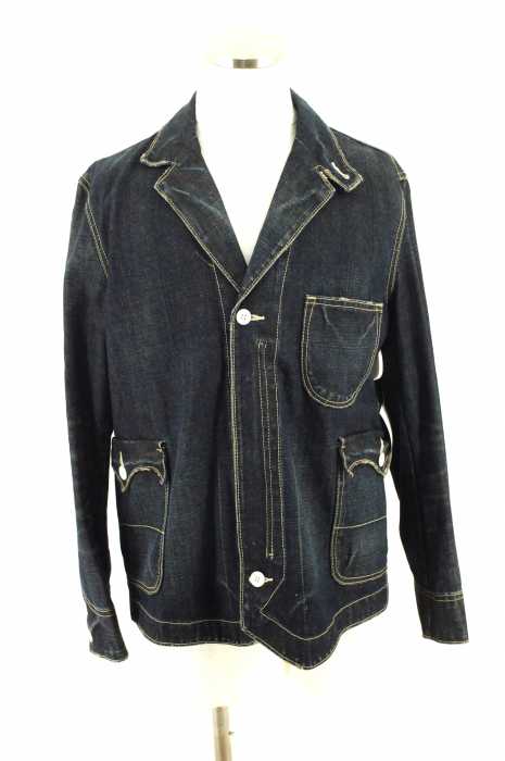 Levi's (リーバイス) ダメージ加工カバーオールジャケット メンズ アウター