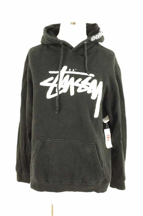 STUSSY （ステューシー） フロントロゴプルオーバーパーカー メンズ トップス
