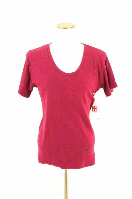 TOGA PULLA (トーガ プルラ) クルーネック半袖Tシャツ レディース トップス