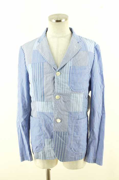 COMME des GARCONS HOMME (コムデギャルソンオム) AD2009 パッチワークデザイン3B テーラードジャケット メンズ アウター