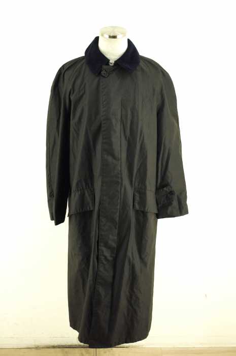 Traditional Weatherwear （トラディショナルウェザーウェア） コーデュロイ切替ステンカラーロングコート メンズ アウター