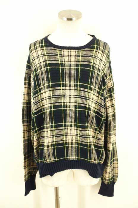 Polo by RALPH LAUREN （ポロバイラルフローレン） チェックコットンニット メンズ トップス