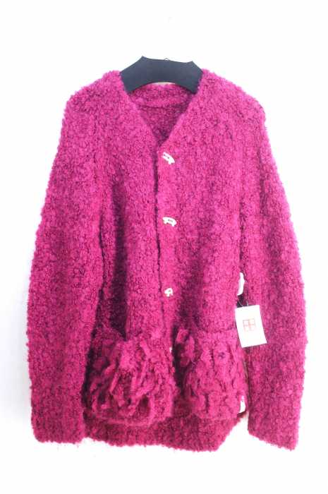 AlexanderLeeChang（アレキサンダーリーチャン） ring loop toggle knit cardigan シャギーニットカーディガン レディース トップス