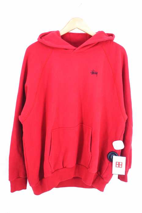 STUSSY (ステューシー) ロゴ刺繍パーカー メンズ トップス