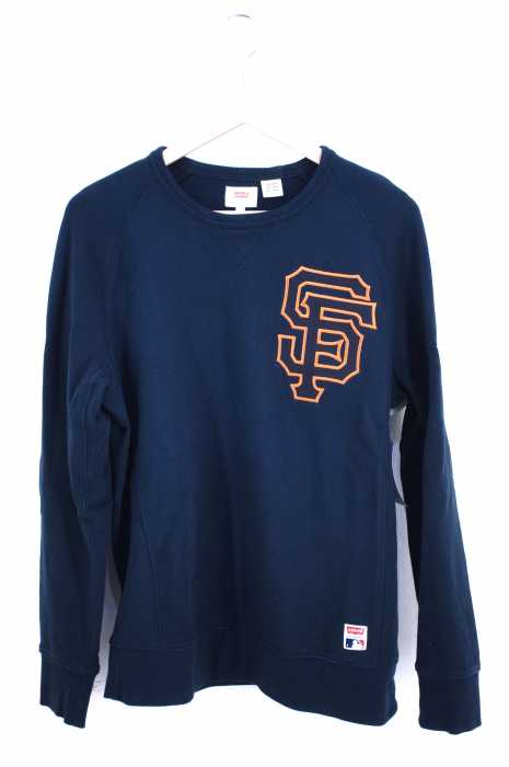 Levis (リーバイス) MLB コラボワッペン スウェット メンズ トップス