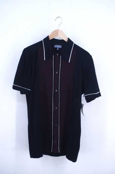 LANVIN （ランバン） スナップボタンウールニットシャツ メンズ トップス