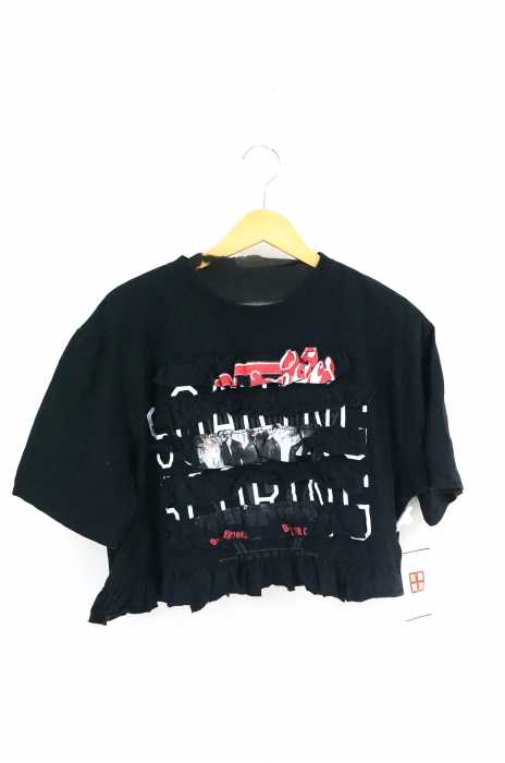 TIPPIRAG MADE（フメイ） 再構築フリルデザインTシャツ レディース トップス