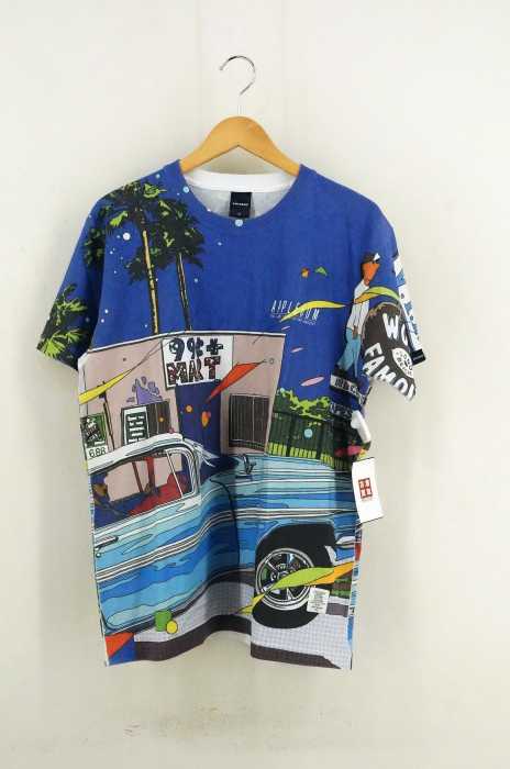 APPLEBUM(アップルバム) ロゴプリント総柄Tシャツ メンズ トップス