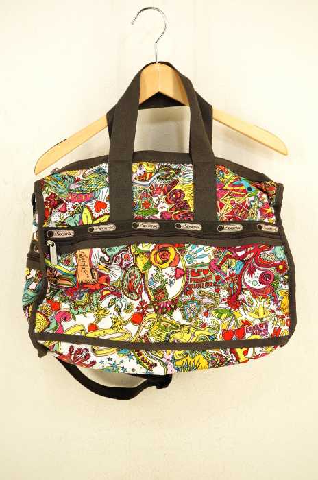 LeSportsac （レスポートサック） 総柄ボストンバッグ レディース バッグ