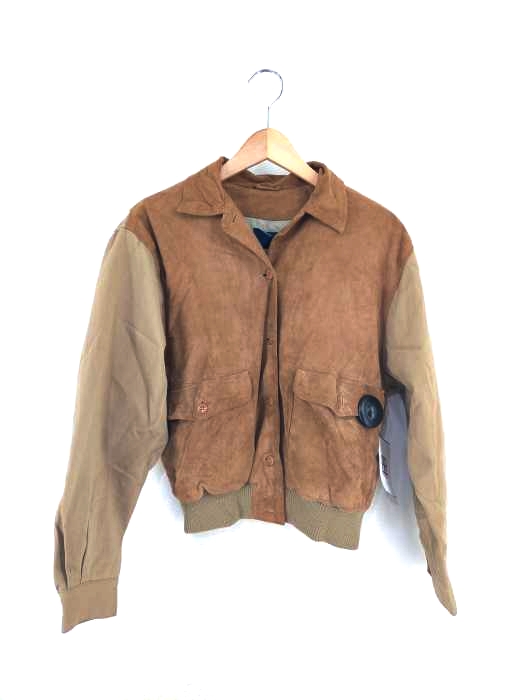 RALPH LAUREN(ラルフローレン) スエード切替 ブルゾン レディース アウター