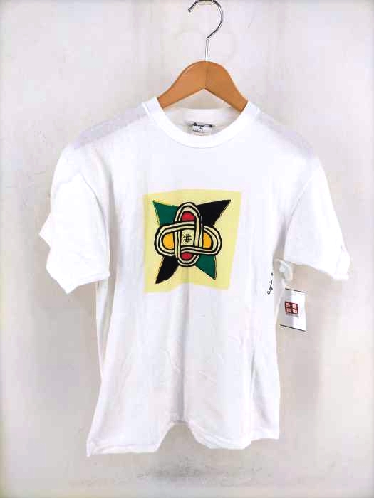 agnes b.（アニエスベー） プリントクルーネックTシャツ レディース トップス