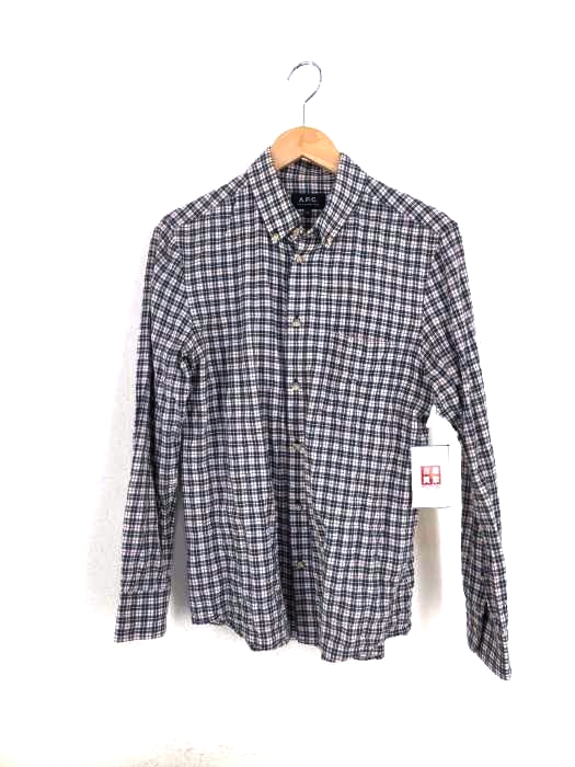 A.P.C.（アーペーセー） チェック柄 ボタンダウンシャツ メンズ トップス
