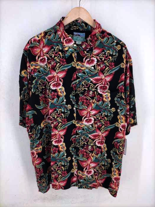 Reyn Spooner（レインスプーナー） 80~90s ダイアモンドヘッドタグ レーヨンアロハシャツ メンズ トップス