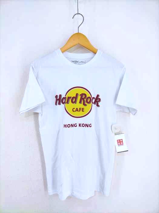 Hard Rock Cafe（ハードロックカフェ） クルーネックプリントTシャツ HONG KONG メンズ トップス