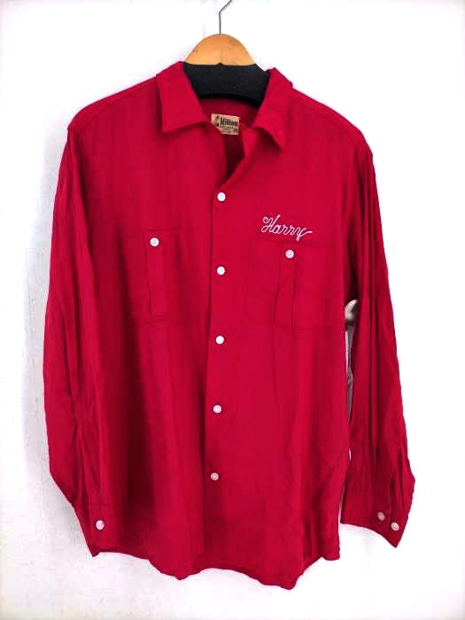 HILTON(ヒルトン) 50S-60S 長袖ボーリングシャツ メンズ トップス