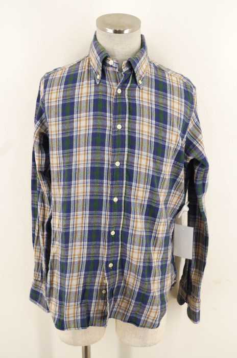 individualized shirts(インディヴィジュアライズドシャツ) チャックネルシャツ メンズ トップス