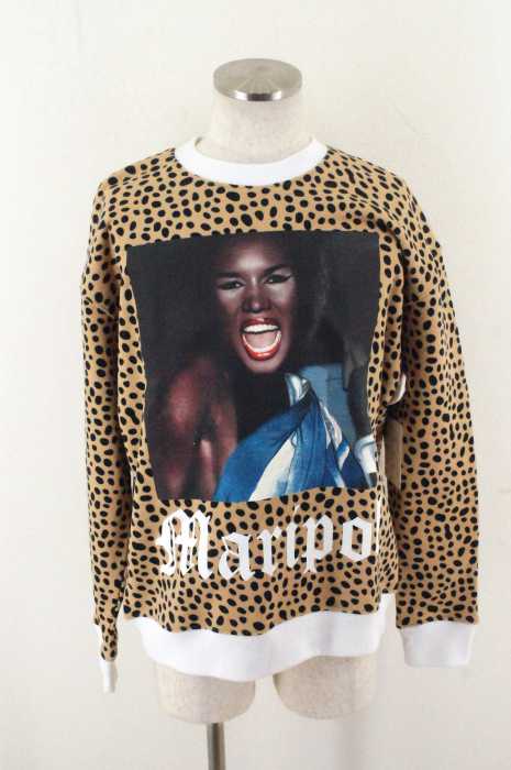 JOYRICH （ジョイリッチ） レオパード柄プリントスウェットトップス メンズ トップス