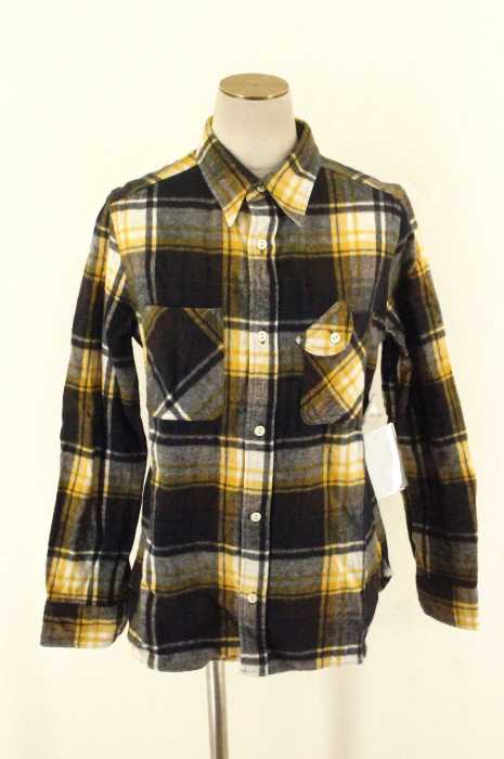 BEAMS BOY （ビームスボーイ） チェック柄コットンネルシャツ レディース トップス