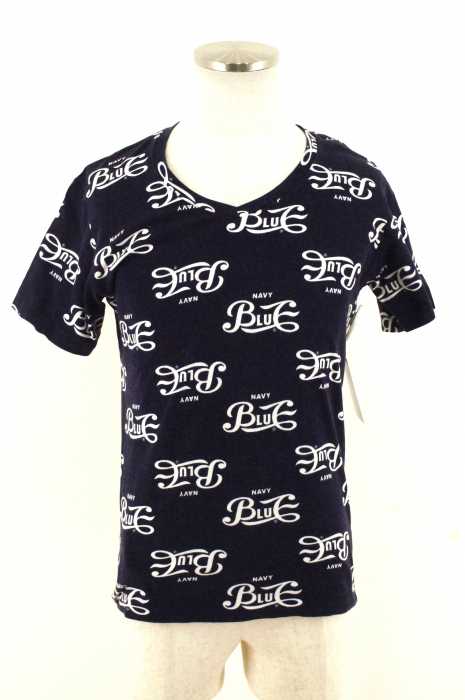 BLUE BLUE(ブルーブルー) ロゴプリントTシャツ メンズ トップス