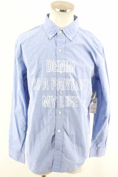 DENIM BY VANQUISH &FRAGMENT （デニムバイヴァンキッシュフラグメント） 16SS プリントブロードボタンダウンシャツ メンズ トップス