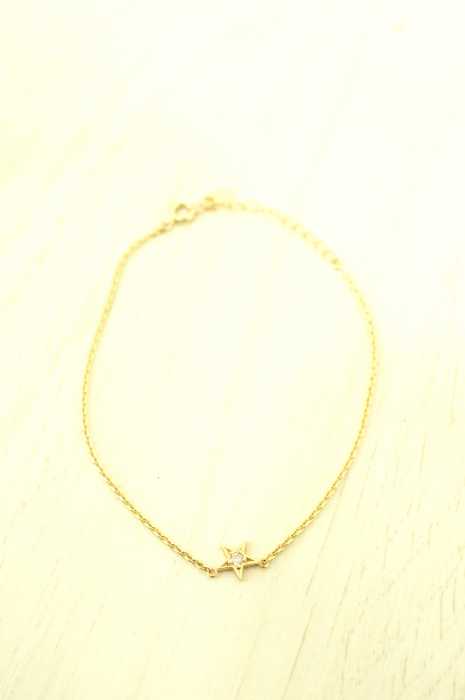 SYMPATHY OF SOUL （シンパシーオブソウル） K10 Little Shine Star Bracelet ブレスレット メンズ アクセサリー
