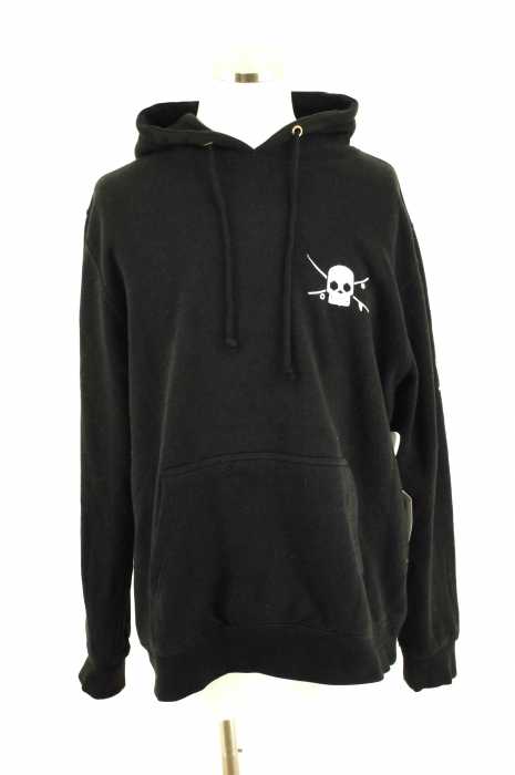 STUSSY （ステューシー） スカルヘッドプリントプルオーバーパーカー メンズ トップス