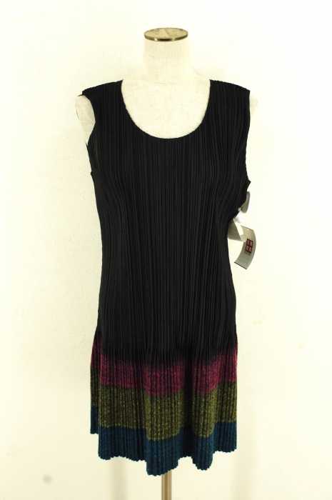 PLEATS PLEASE ISSEY MIYAKE （プリーツプリーズイッセイミヤケ） プリーツノースリーブワンピース レディース ワンピース