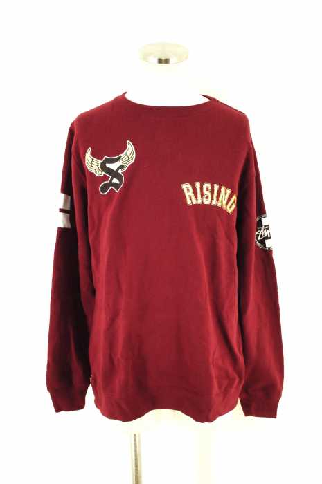 STUSSY (ステューシー) プリントクルーネックスウェット メンズ トップス