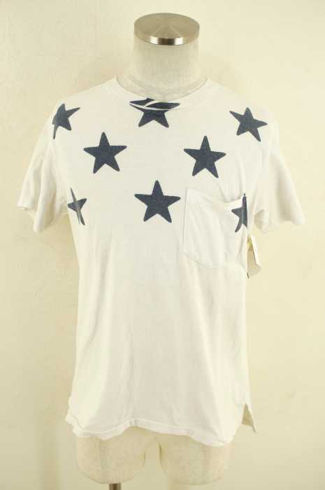 Engineered Garments （エンジニアードガーメンツ） スター柄クルーネックTシャツ メンズ トップス