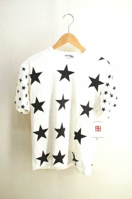 JUNYA WATANABE COMME des GARCONS MAN（ジュンヤワタナベコムデギャルソンマン） スタープリントTシャツ メンズ トップス