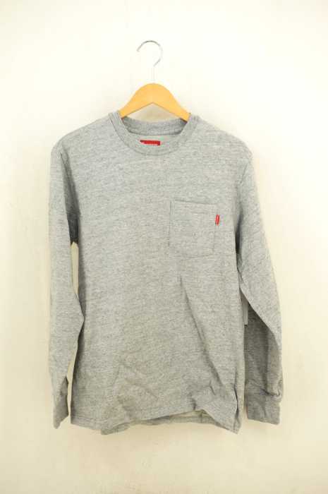 Supreme （シュプリーム） コットンクルーネックポケットロンT メンズ トップス