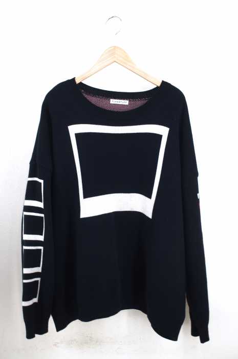 FLAGSTUFF（フラッグスタッフ） 16AW Polaroid コットンニット メンズ トップス