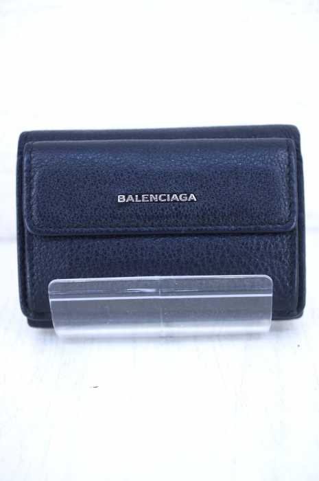BALENCIAGA(バレンシアガ) 三つ折り レザーミニウォレット メンズ 財布・ケース