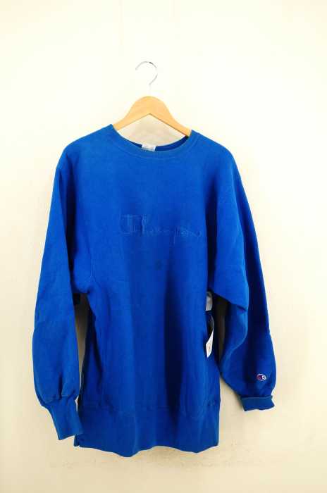 Champion （チャンピオン） 90S USA製 REVERSE WEAVE デカロゴ刺繍スウェット メンズ トップス