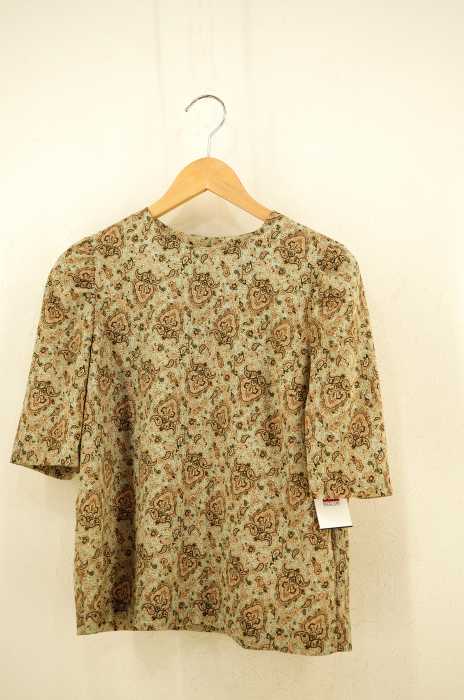 NATURAL BEAUTY BASIC（ナチュラルビューティーベーシック） 18ss ペイズリーブラウス レディース トップス