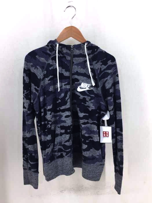 NIKE(ナイキ) 迷彩柄 ジップアップパーカー メンズ トップス