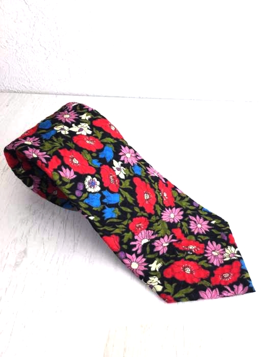 COMME des GARCONS HOMME DEUX（コムデギャルソンオムドゥ） Red Flower Tie メンズ ファッション雑貨