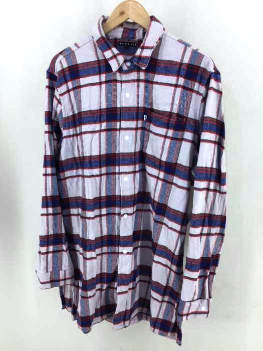 Levis LINE8(リーバイスラインエイト) ロング丈ネルシャツ メンズ トップス