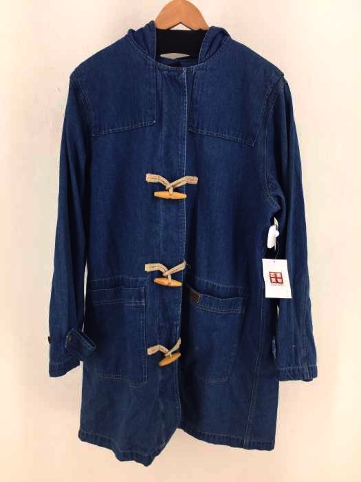 Denim&Co（デニムアンドコー） ライナー付きデニムダッフルコート メンズ アウター