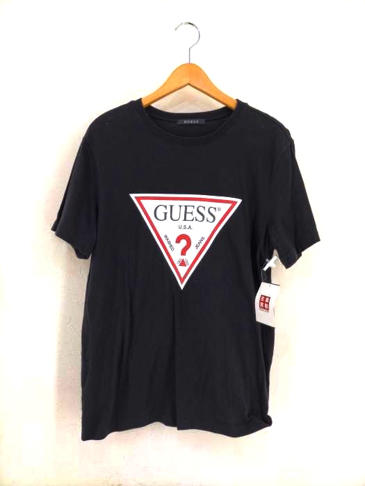 GUESS（ゲス） ロゴプリントクルーネックTシャツ メンズ トップス
