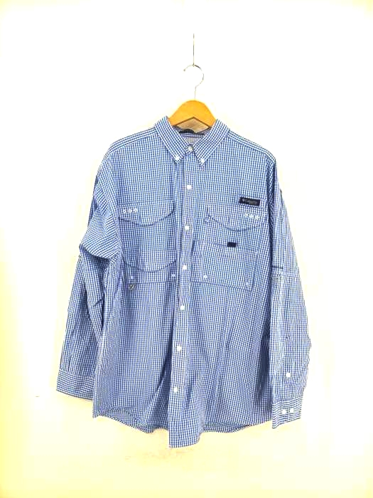 Columbia(コロンビア) PFGスーパーボーンヘッドクラシックギンガムチェック長袖シャツ メンズ トップス