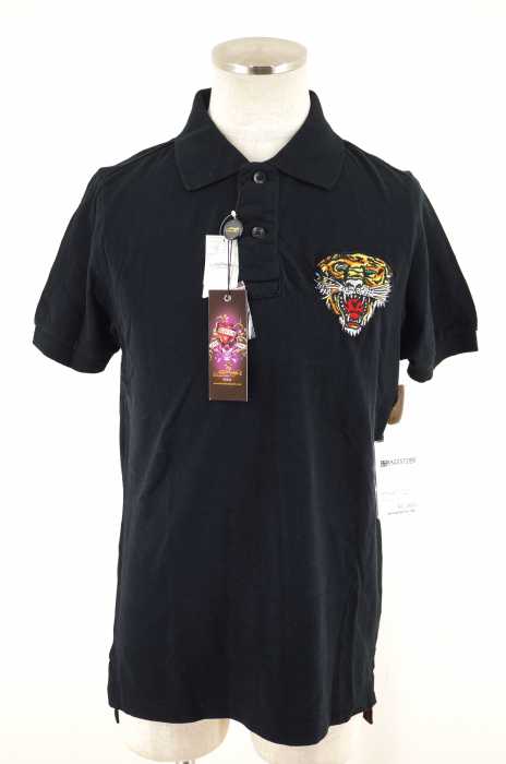 Ed Hardy （エドハーディー） 刺繍ボタンポロシャツ メンズ トップス