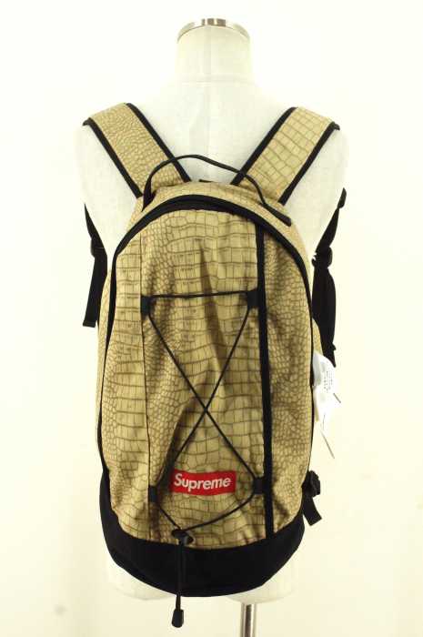 Supreme （シュプリーム） 13SS　Croc Back pack 総柄 バックパック　リュック メンズ バッグ
