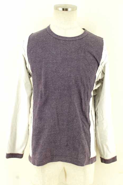 COMME des GARCONS HOMME (コムデギャルソンオム) AD2002 再構築デザインロングスリーブトップス メンズ トップス